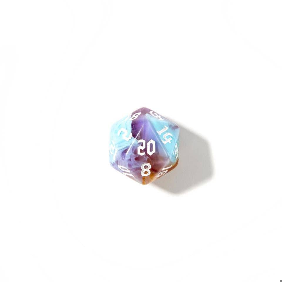 Mystic Earth Acrylic Dice - 7 Piece Set