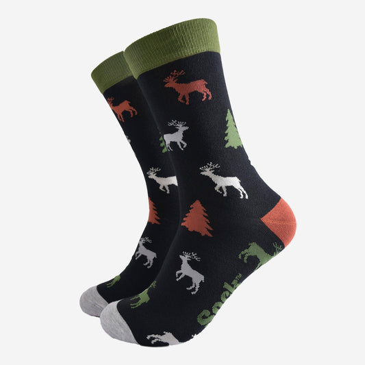 Stag Men's Bamboo Socks