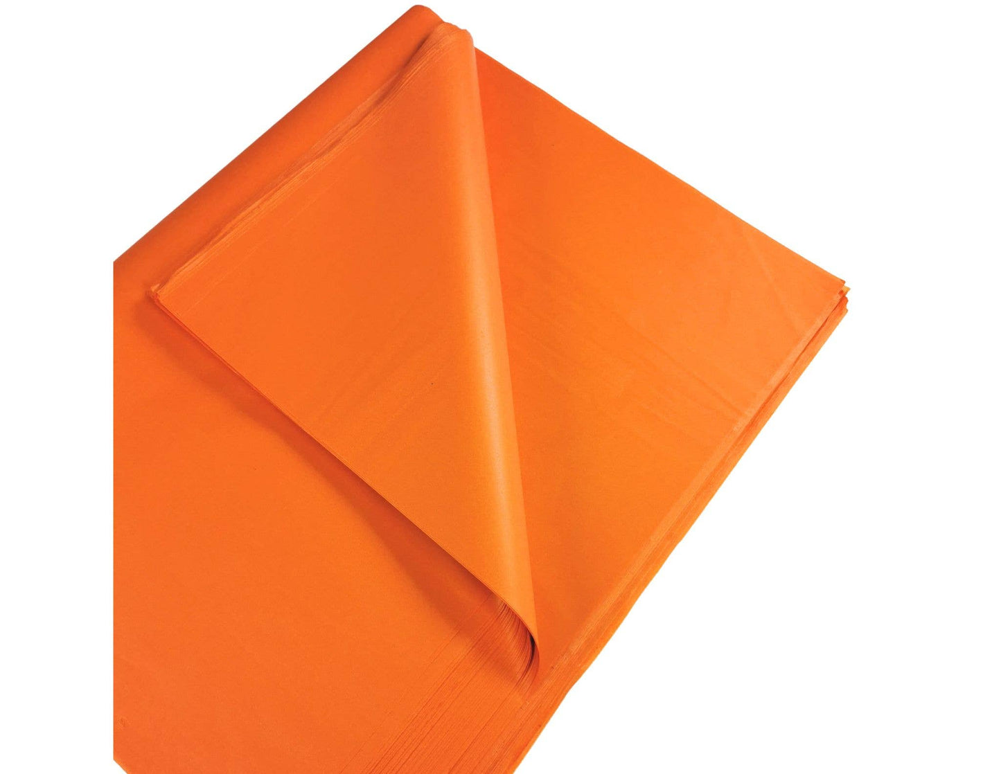 10 Sheets Orange Tissue Paper Fire