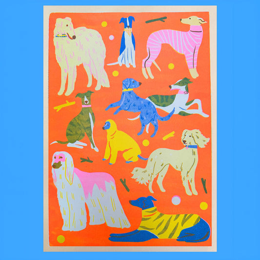 Sight Hound Print A3