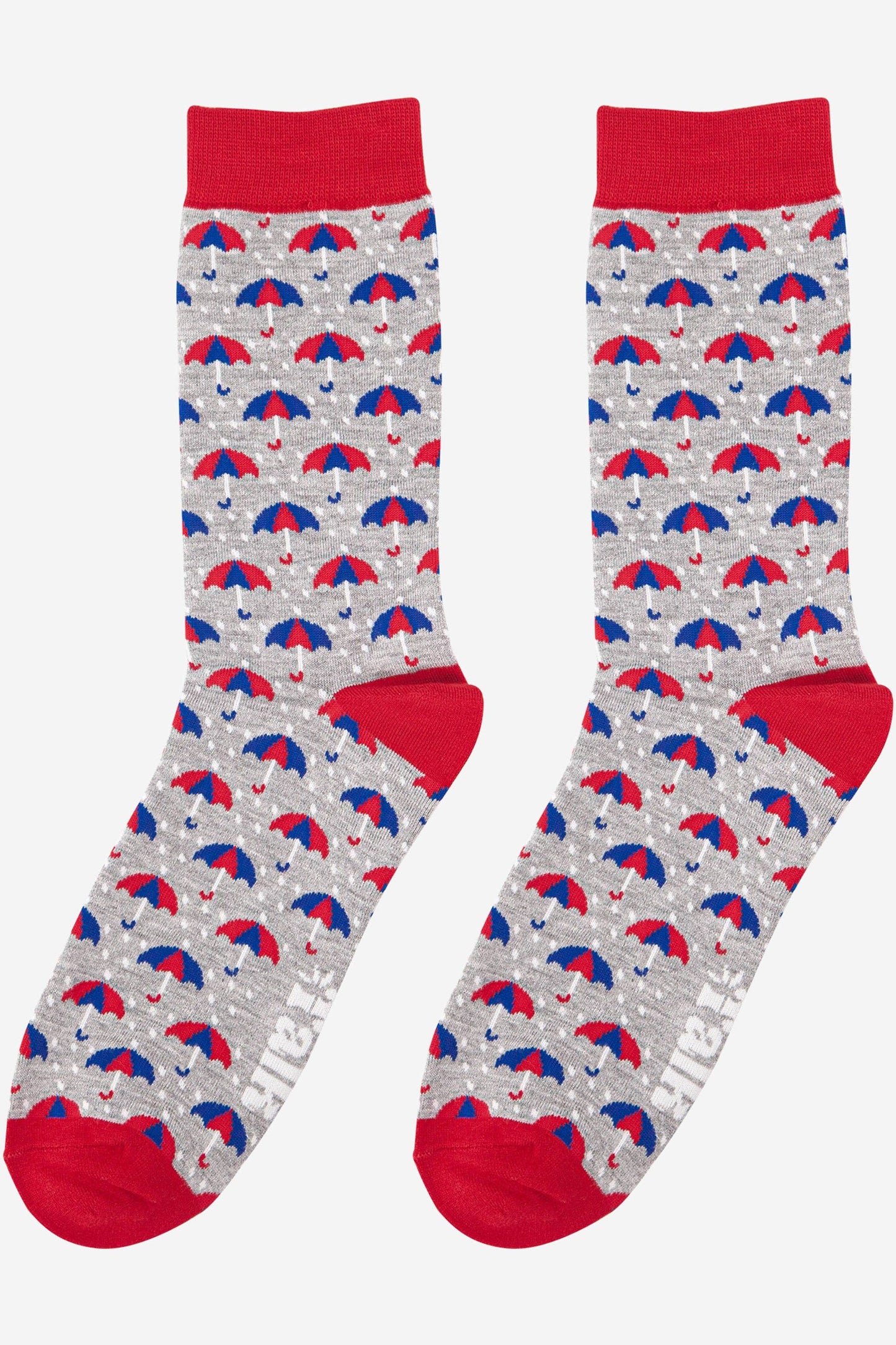 Umbrella and Rain Men's Bamboo Socks