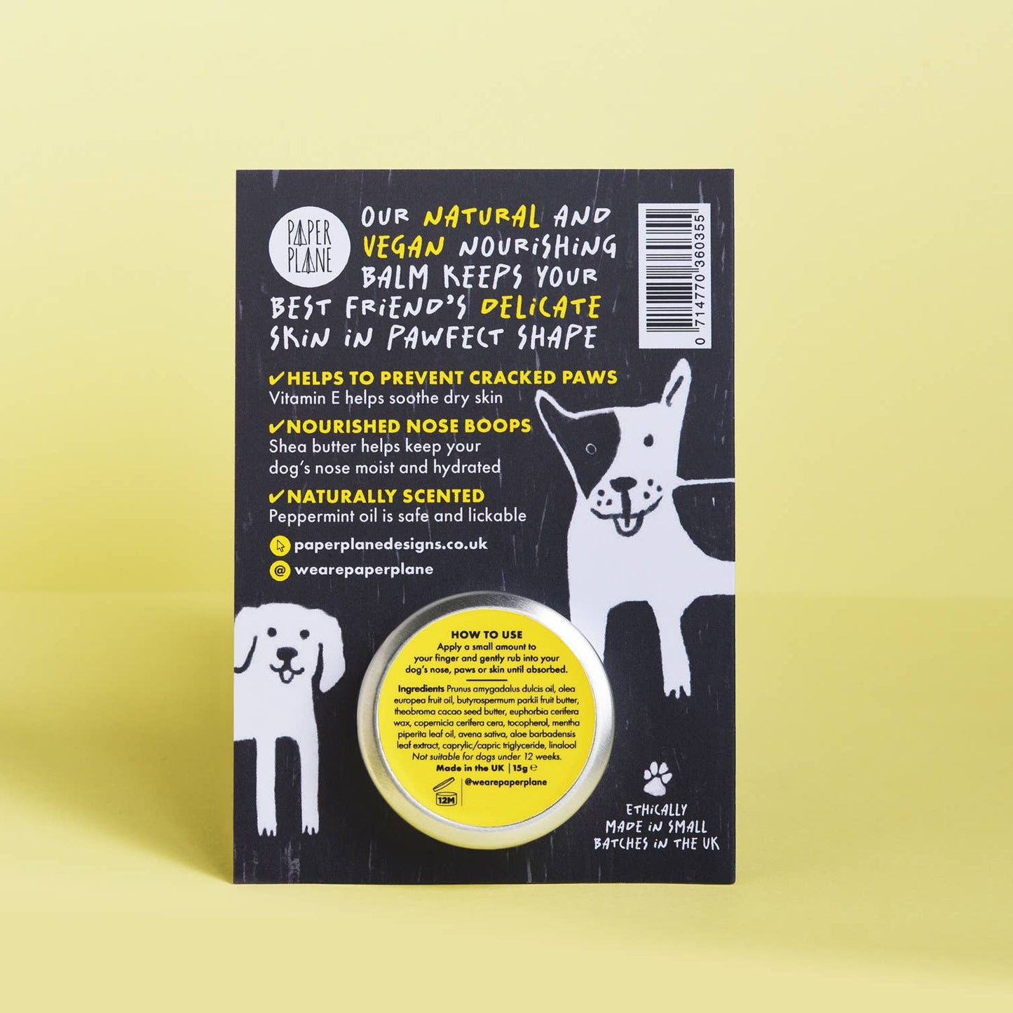 Bork Nose and Paw Balm for Dogs