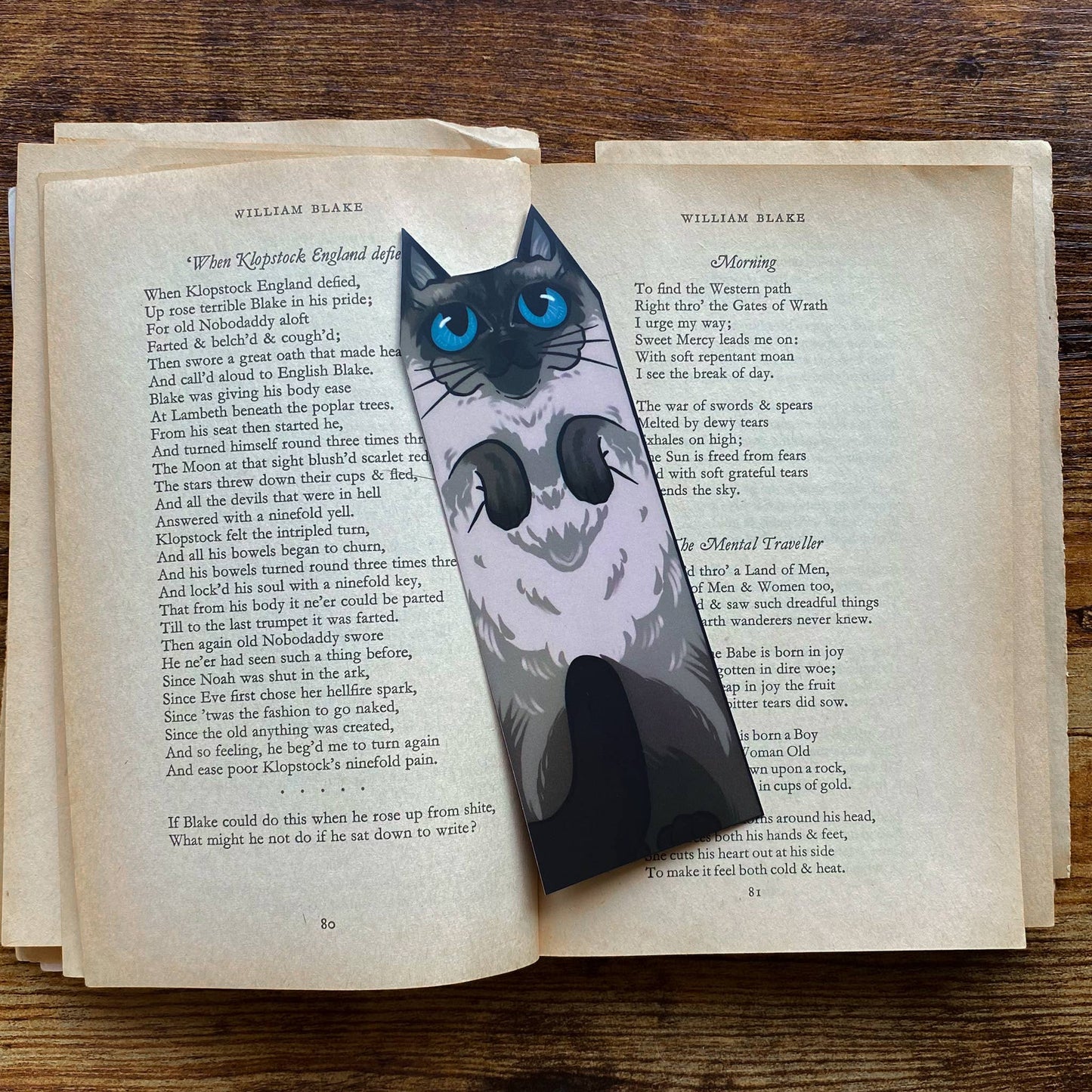 Siamese Cat Bookmark