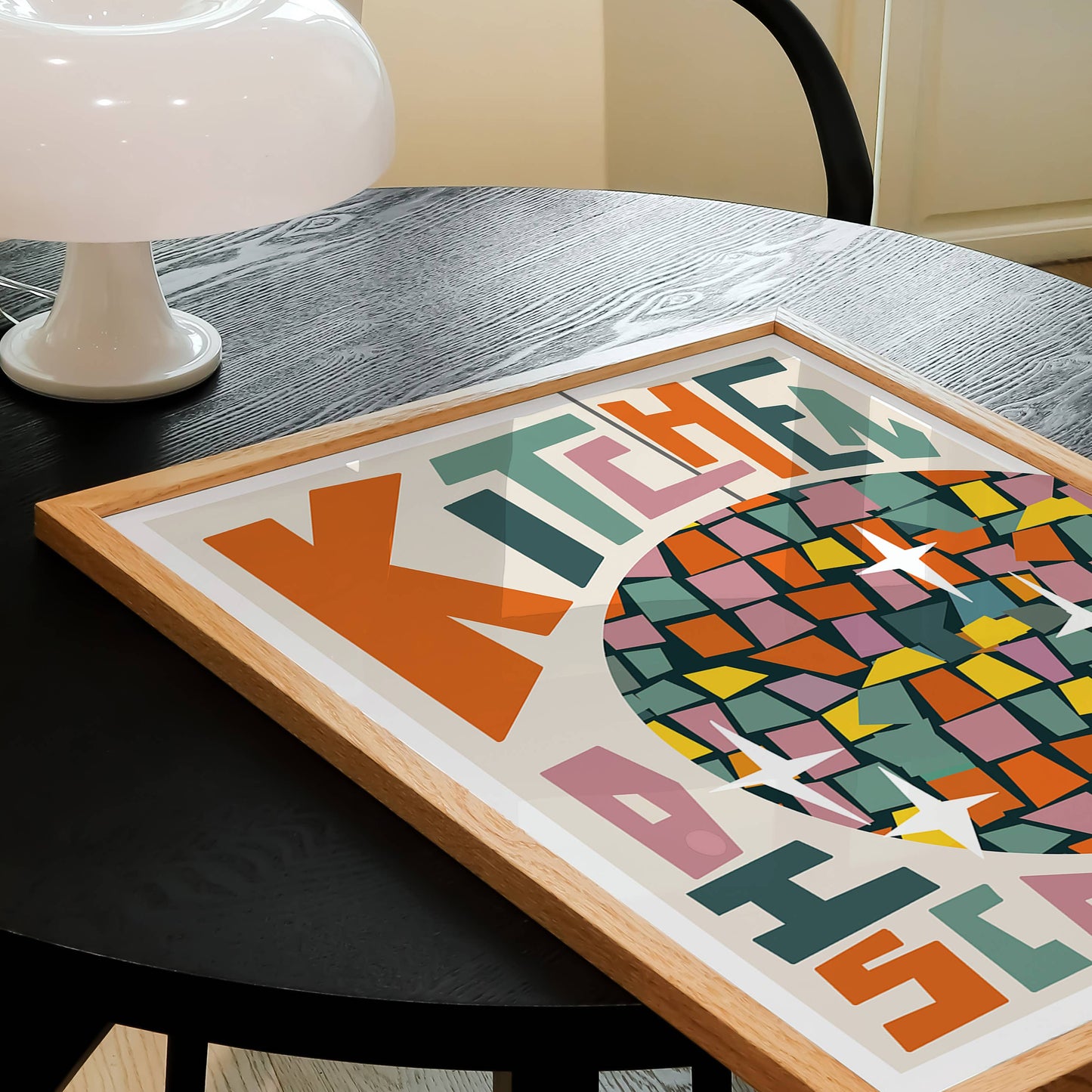 Kitchen Disco A3 Art Print