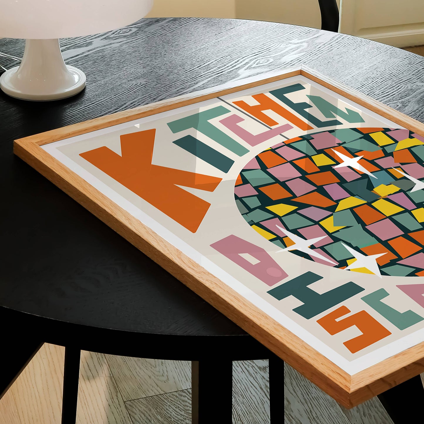 Kitchen Disco A4 Art Print