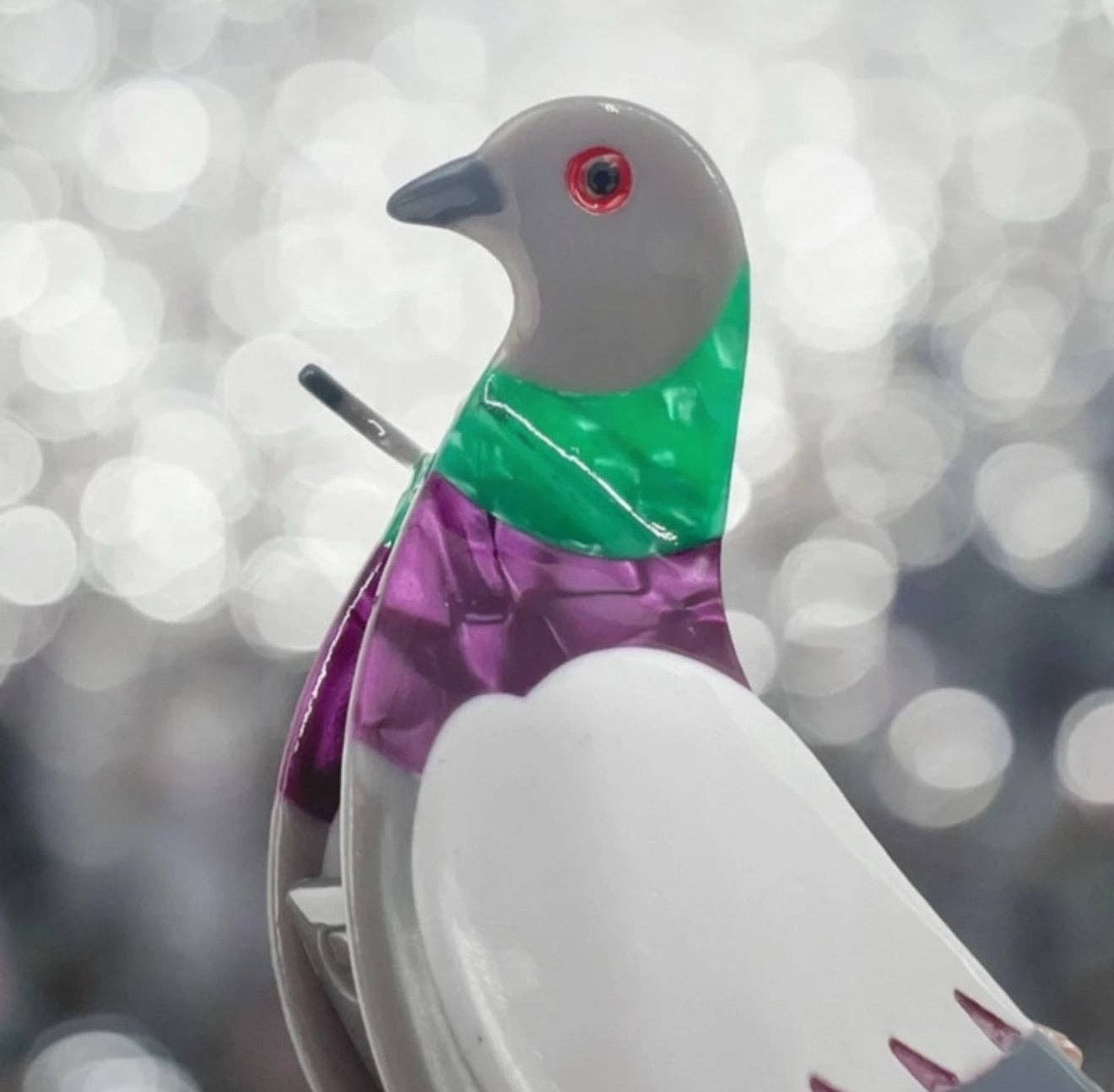 Pigeon Hair Clip
