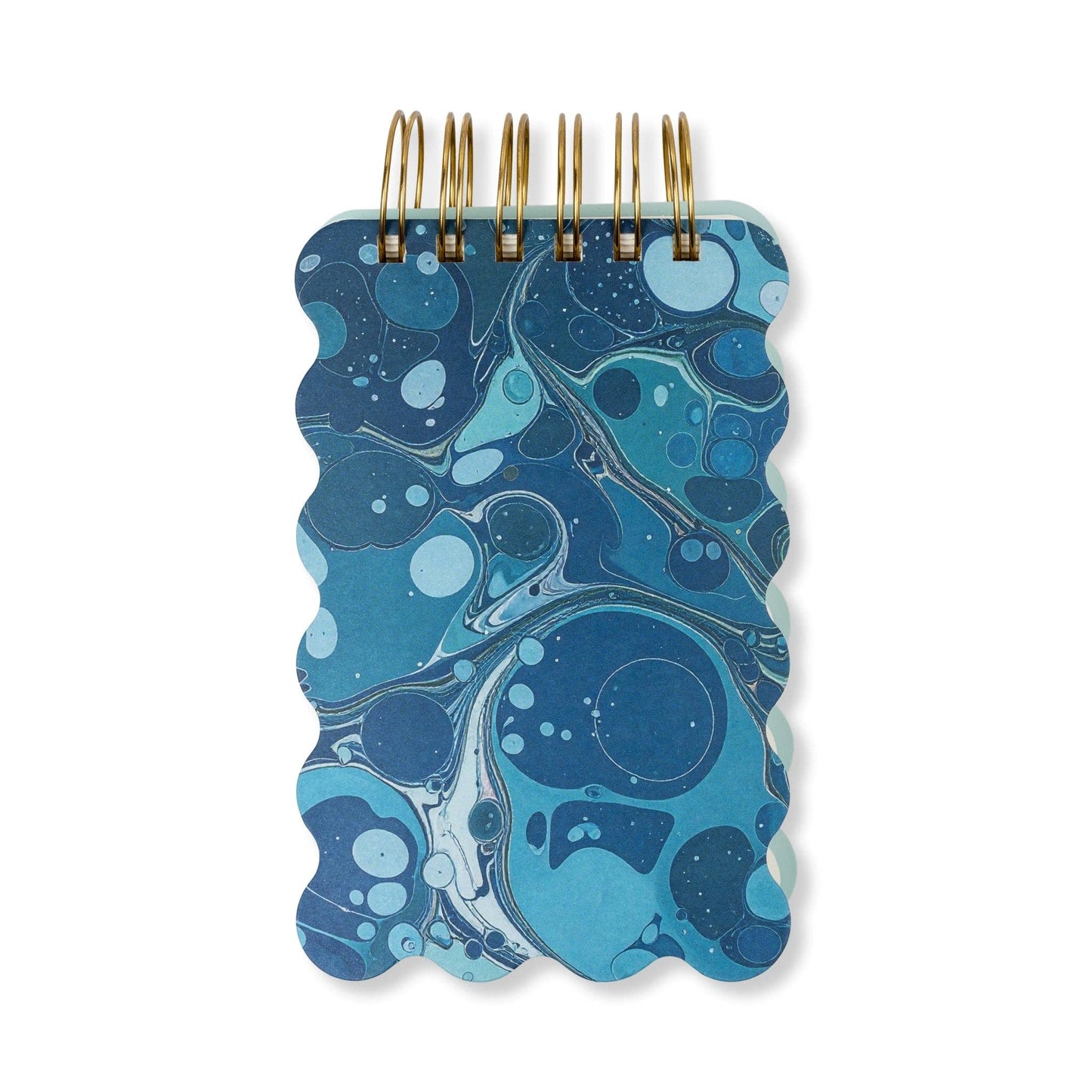 Teal Wavy Notepad