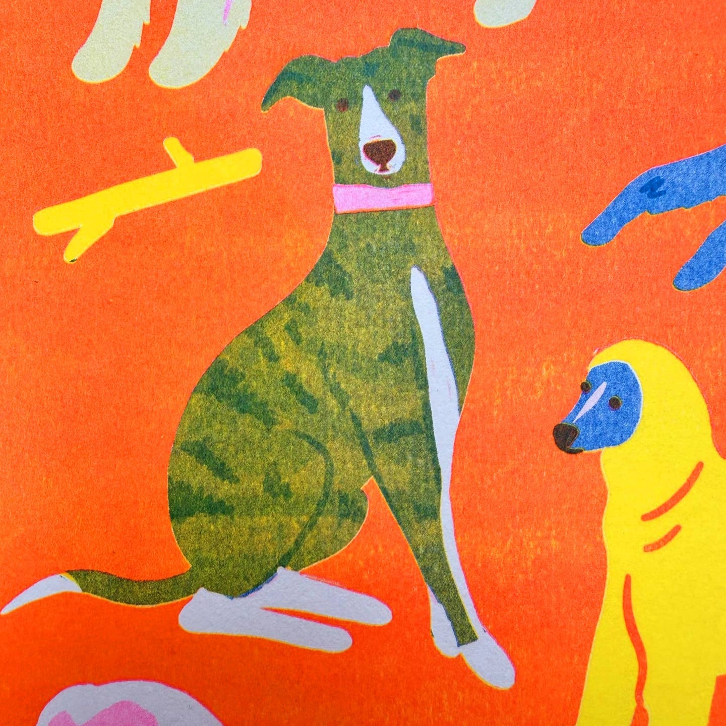 Sight Hound Print A3