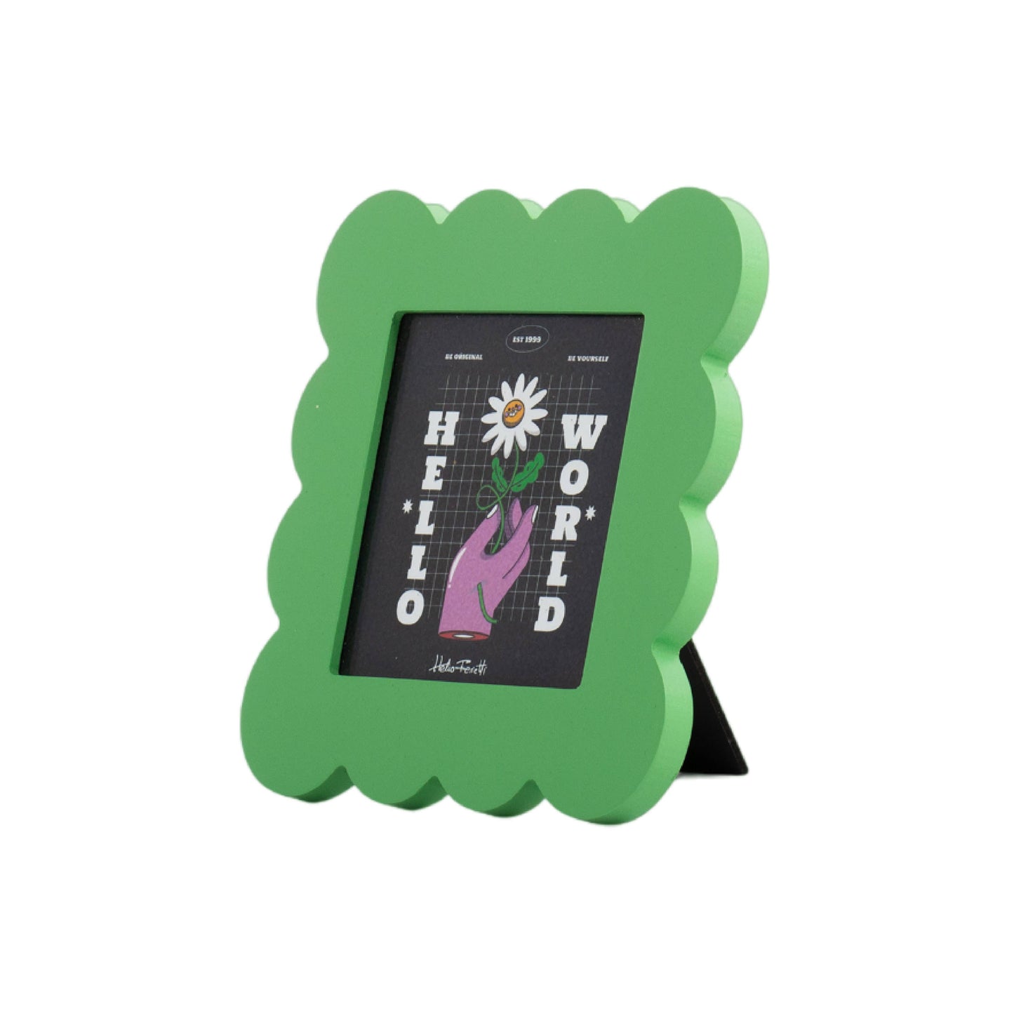 Green Petal Photo Frame
