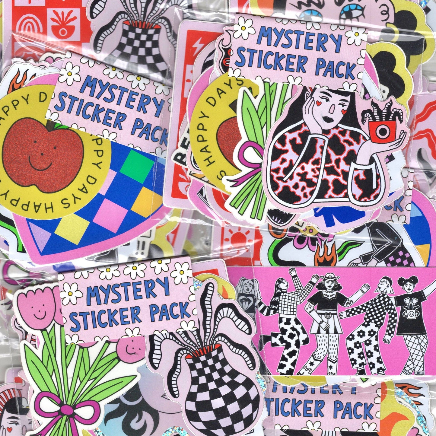 10 x Mystery Stickers