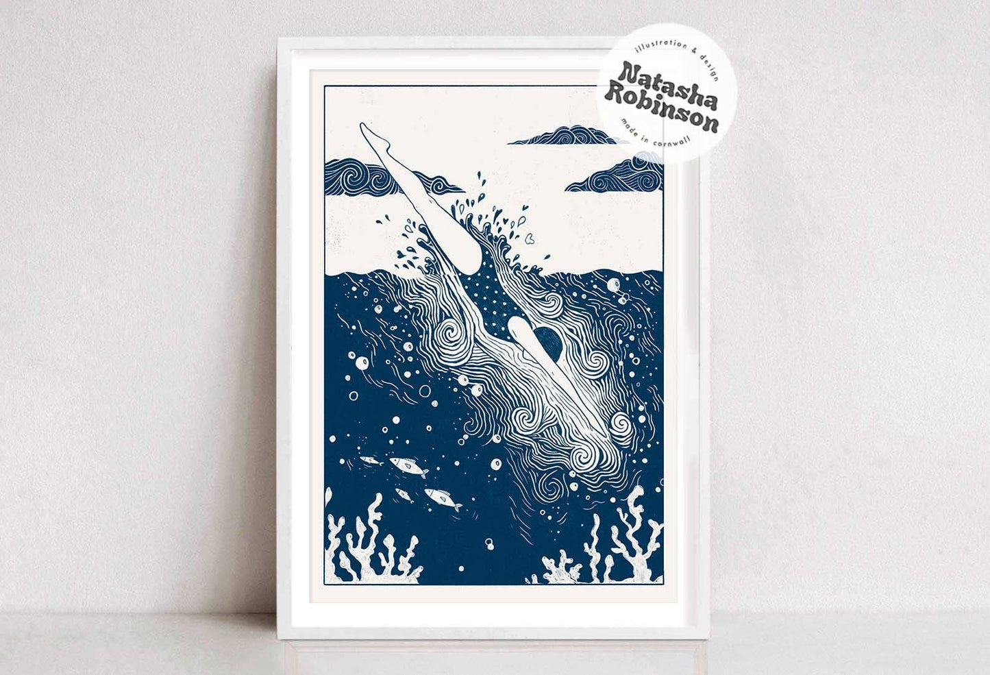 Into the Deep A4 Print