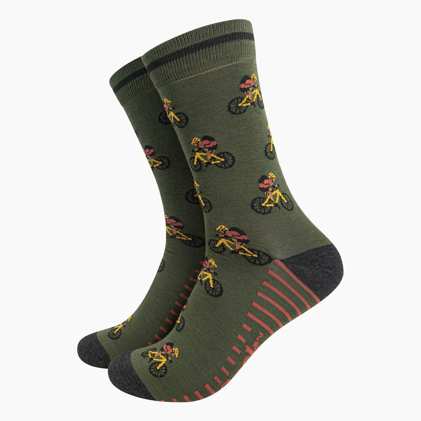 Mountain Bikers Men's Bamboo Socks