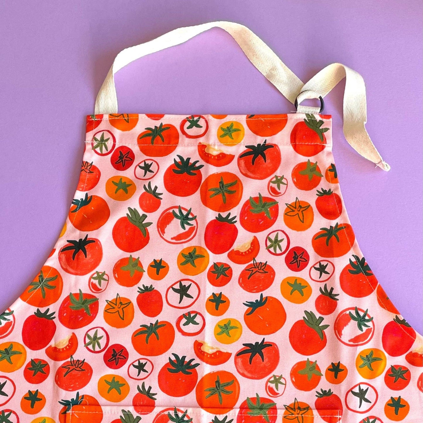 Pomodoro Tomatoes Organic Cotton Apron