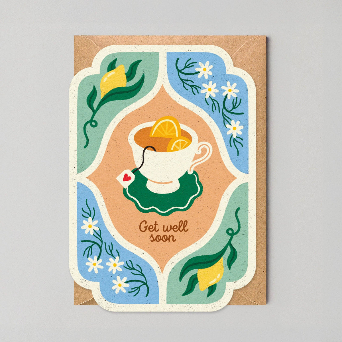 Lemon Tea  - Get Well Soon Card