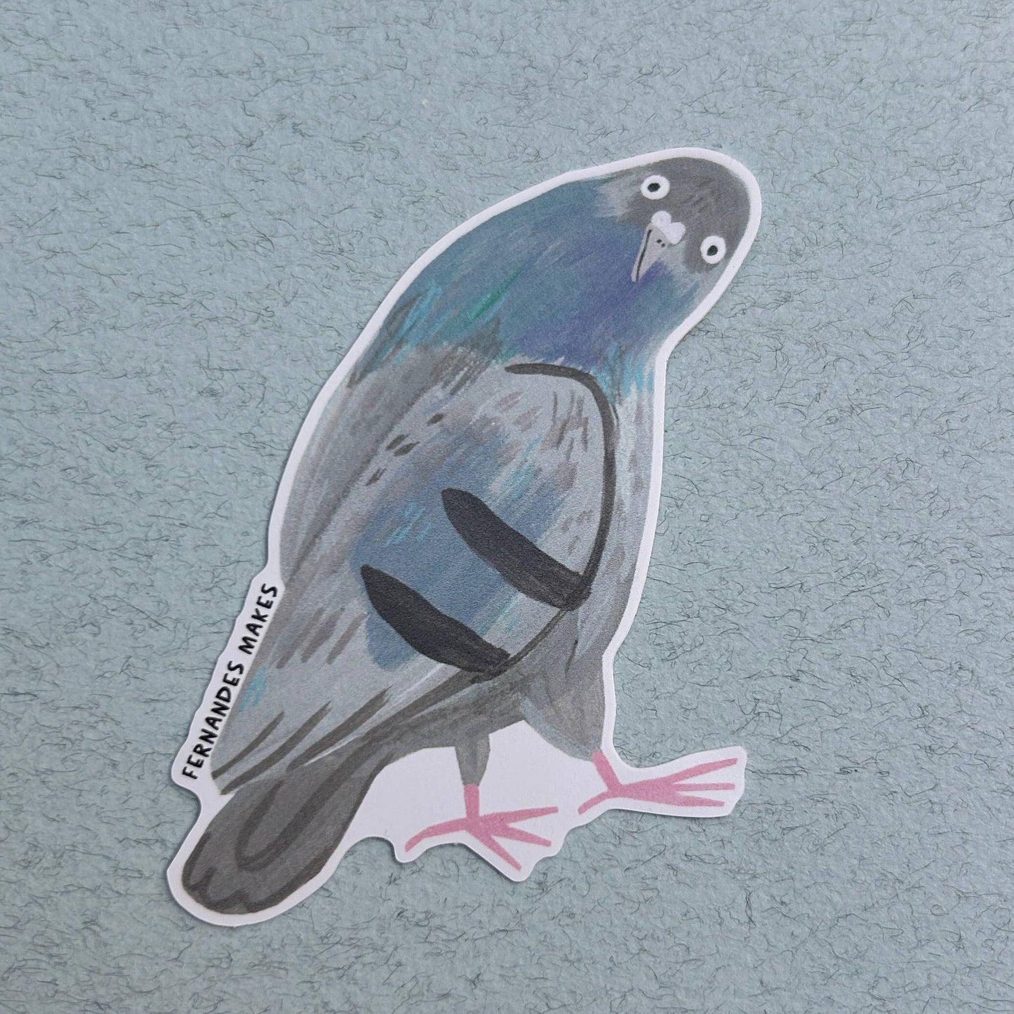 Oregano The Pigeon Vinyl Sticker