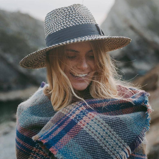 Random Recycled Wool Blanket by Atlantic Blankets