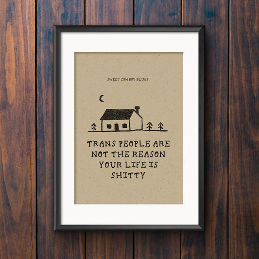 Trans People A5 Print
