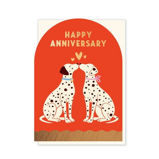 Dalmatians Anniversary Card