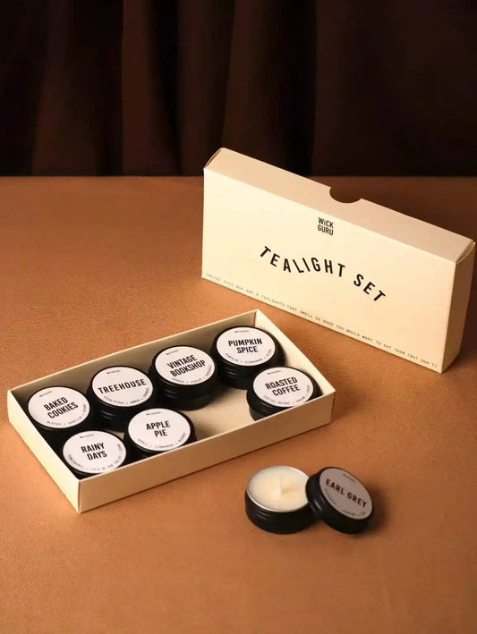 Tealight Candle Set | Soy Wax | Unique Scents | Handmade UK