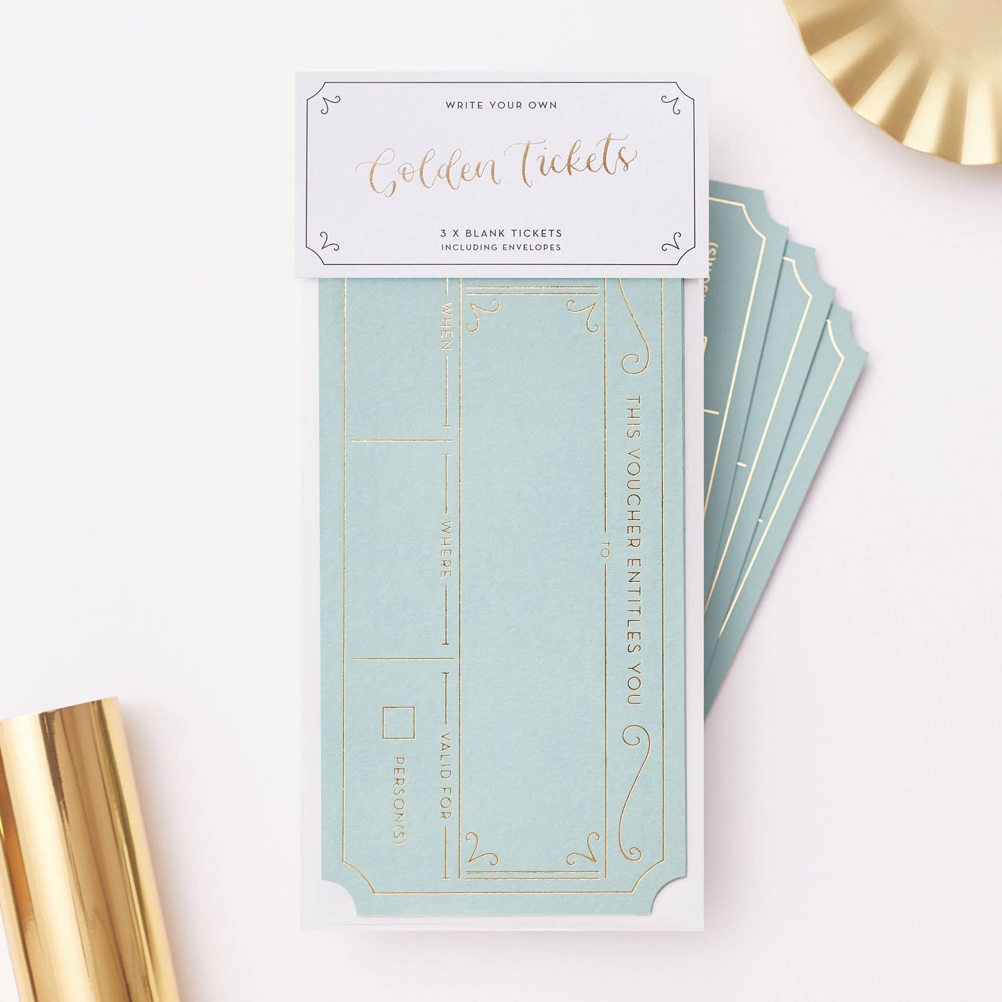 Blank Gift Voucher Pack