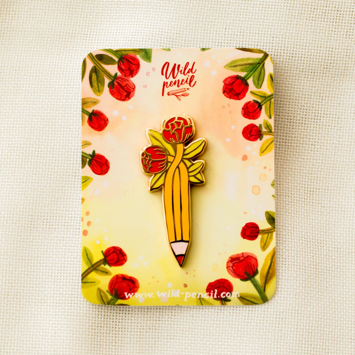 Pencil Enamel Pin