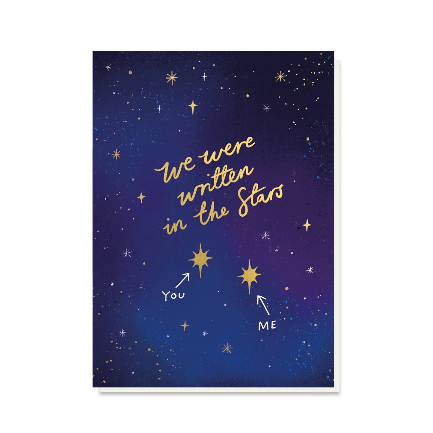 Written In The Stars Anniversary Card
