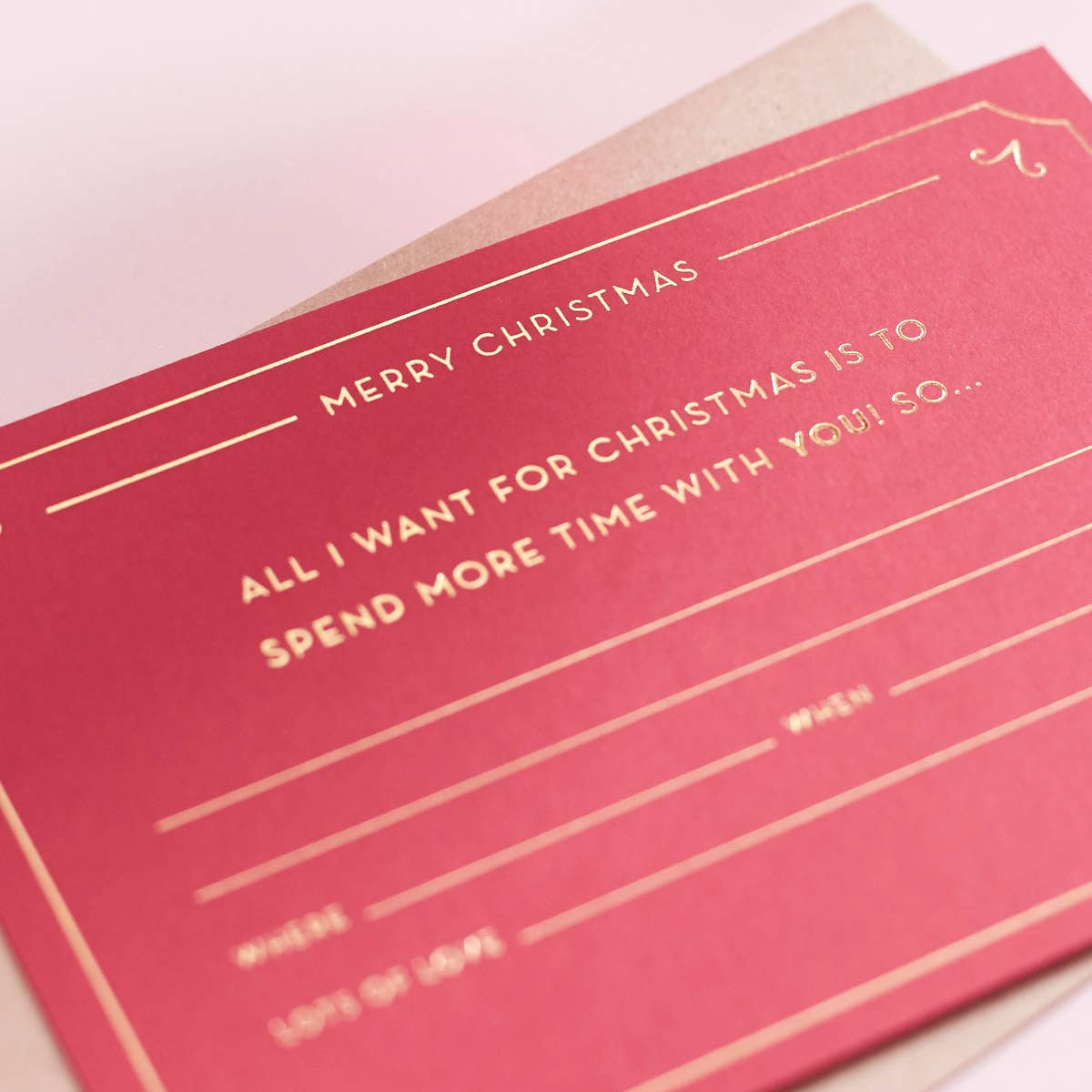 Christmas Gift Voucher - Blank Ticket - Experience Token