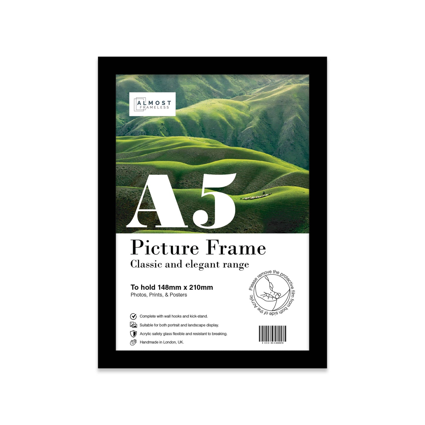 Black A5 Picture Frame