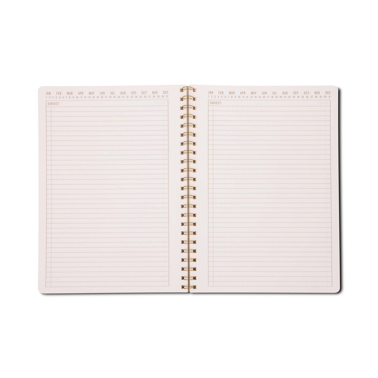 Orange Check A4 Notebook