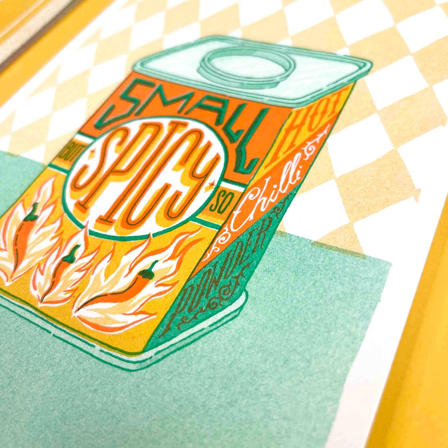 Small but so Spicy A5 Print