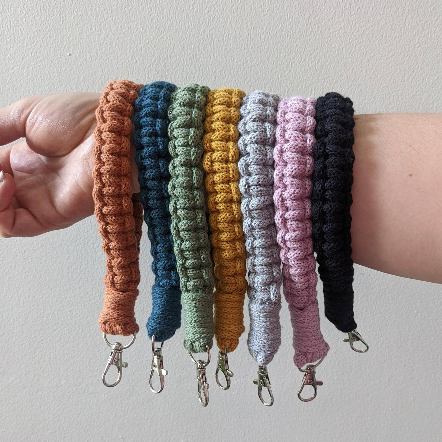 Macrame Wristlet Keyring