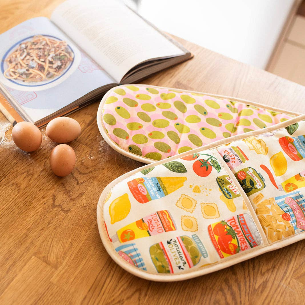 Italian Ingredients Organic Cotton Oven Gloves