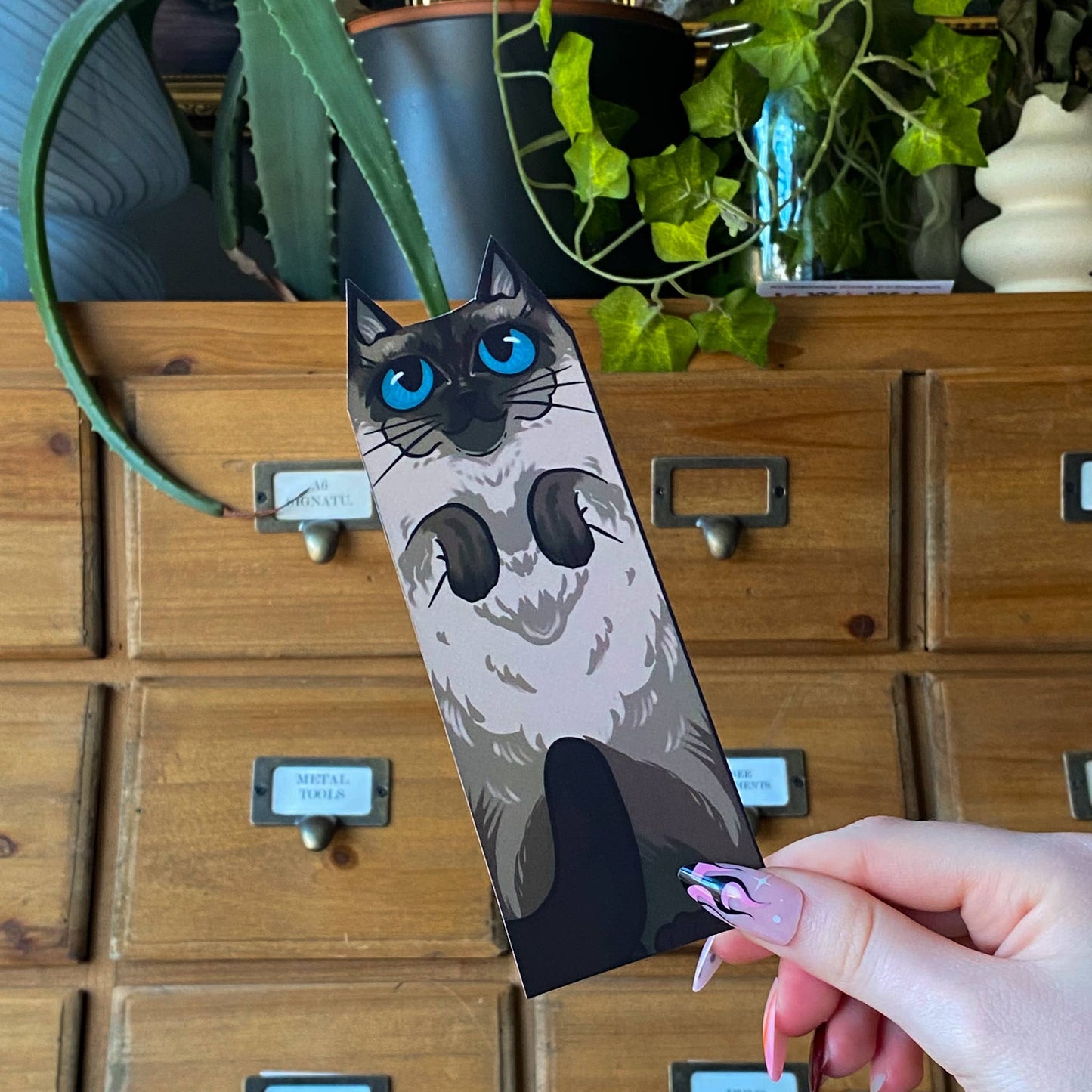 Siamese Cat Bookmark