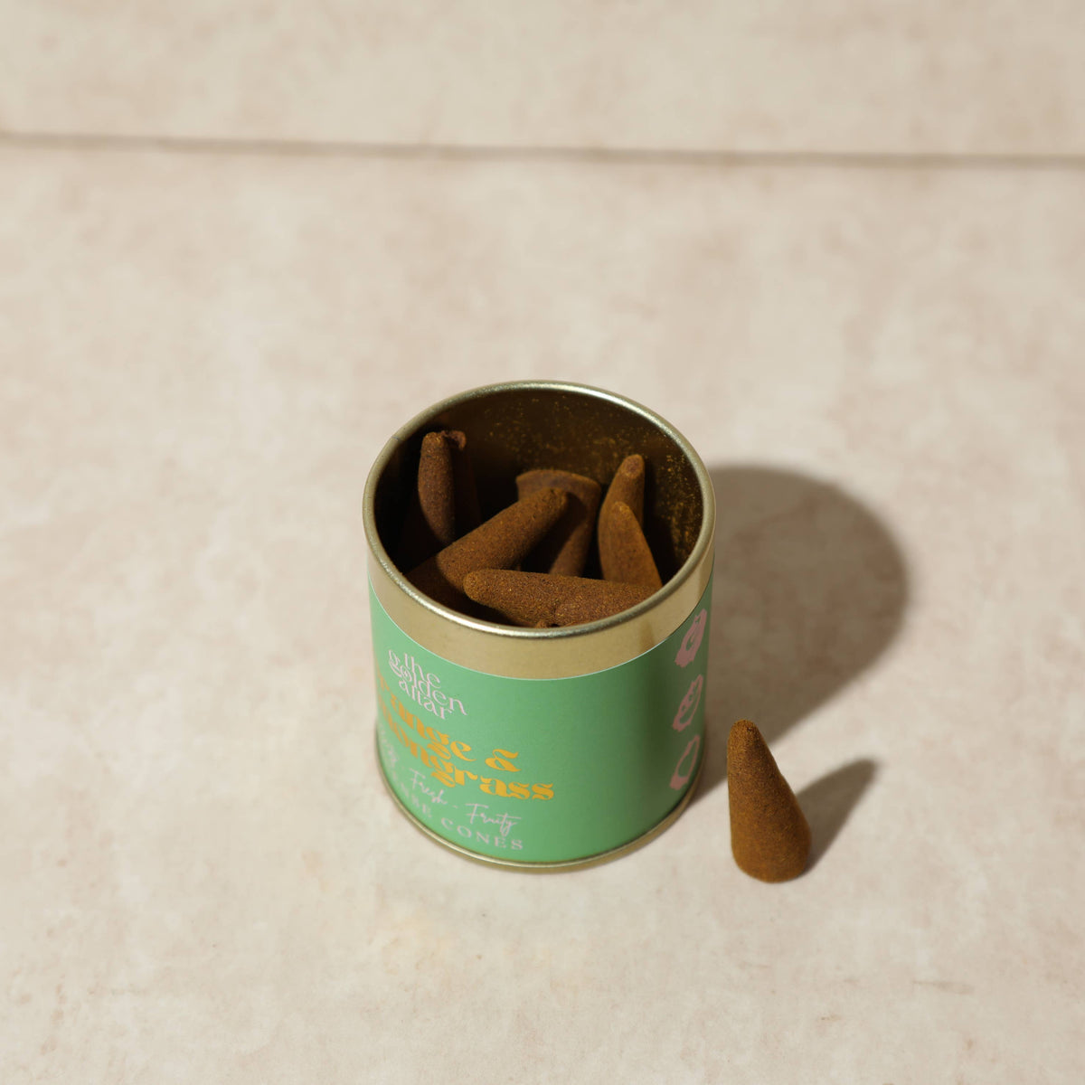 Frankincense Incense Cones Tin