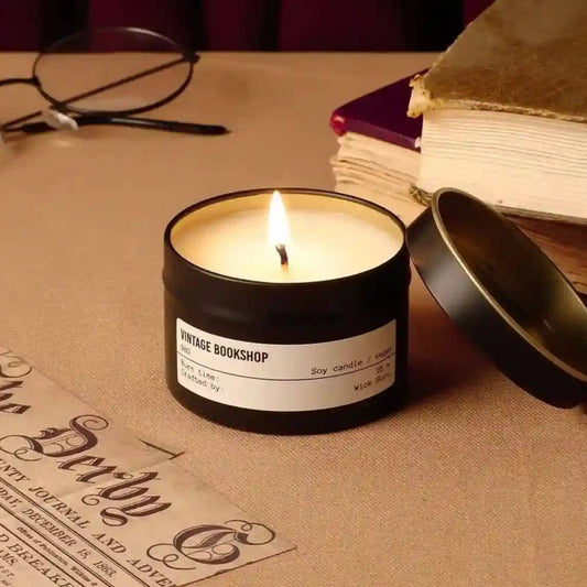 Vintage Bookshop Candle