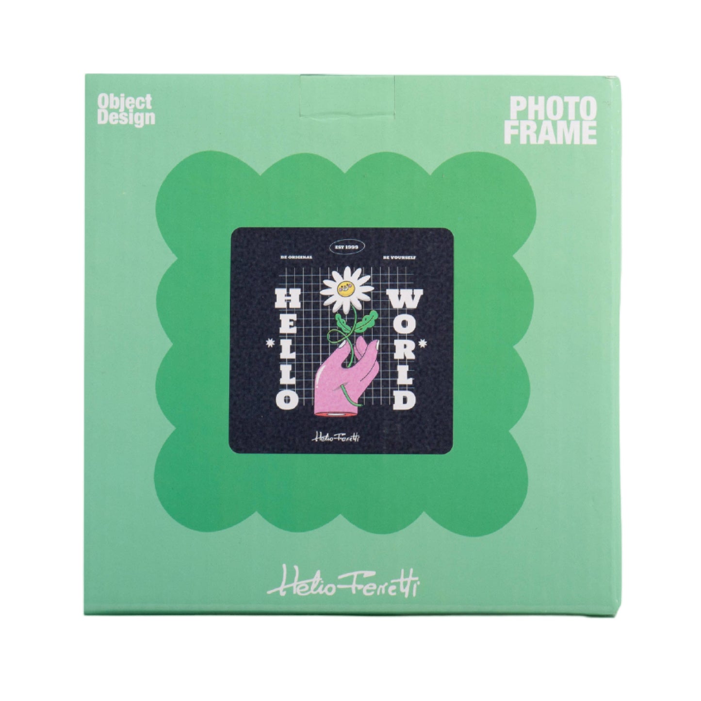 Green Petal Photo Frame
