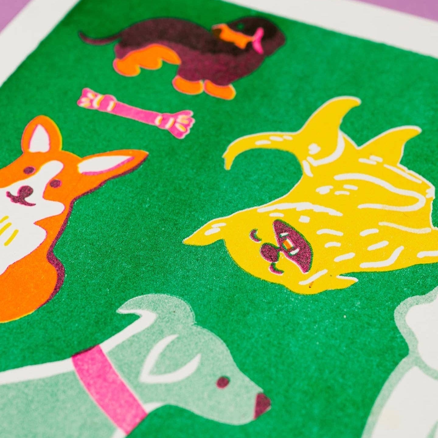 Doga Risograph Print A3