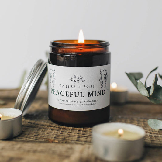 Peaceful Mind Essential Oil Soy Candle