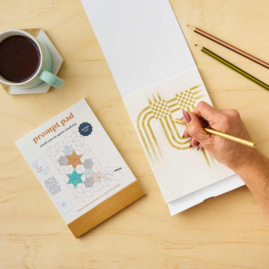 Pattern Prompt Pad - Creative Sketchbook and Drawing Pad