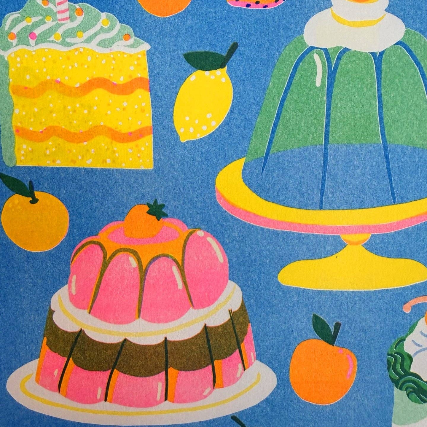 Sweets Riso Print