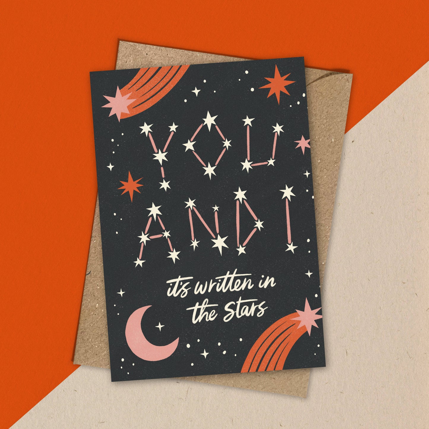 Written in the Stars - Love Greeting Card