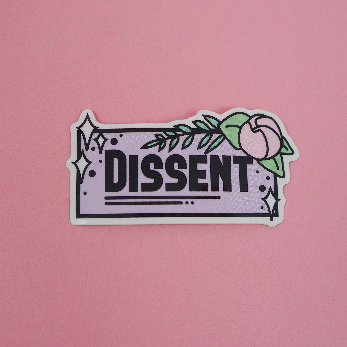 Dissent Vinyl Sticker