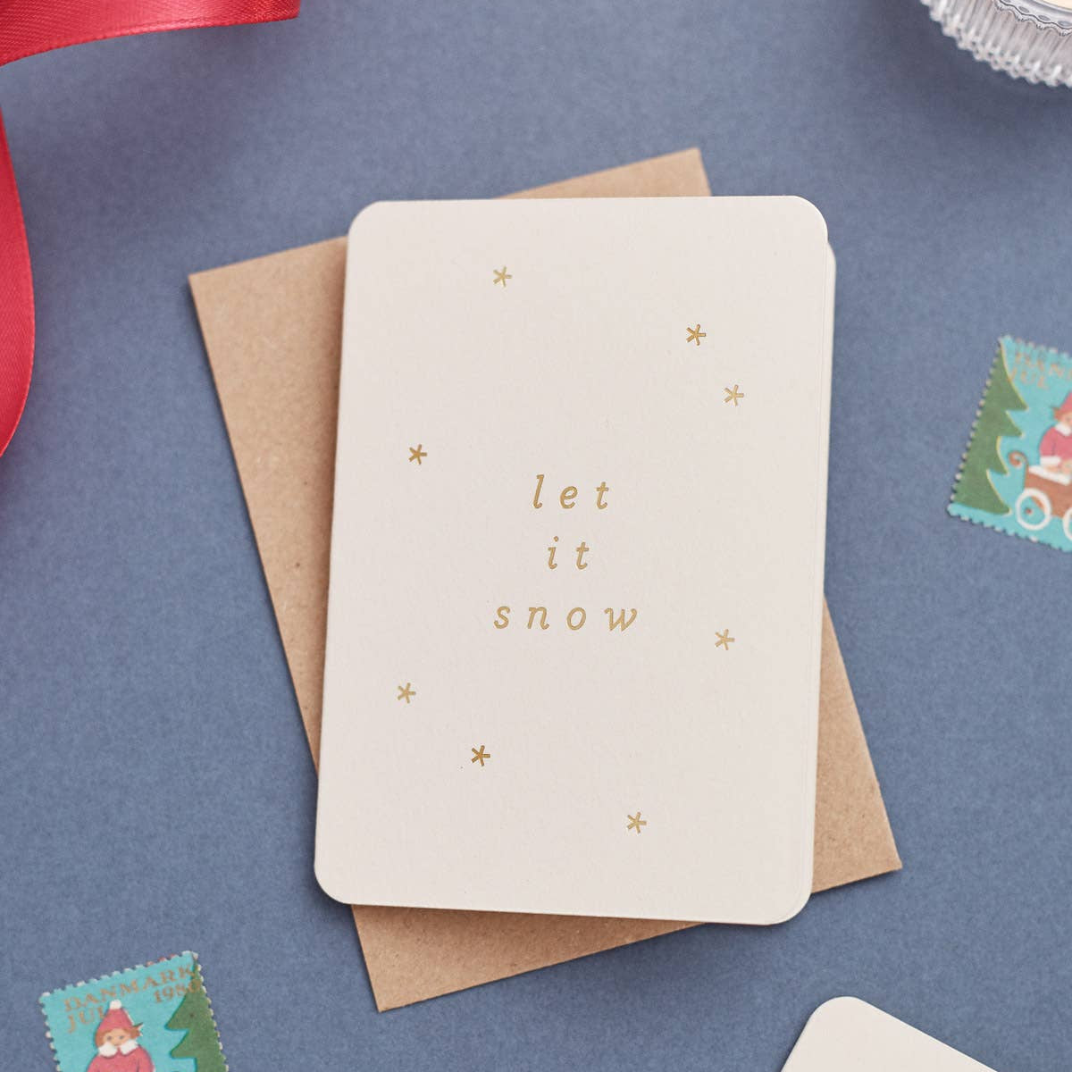 Mini Christmas Card Pack of 5