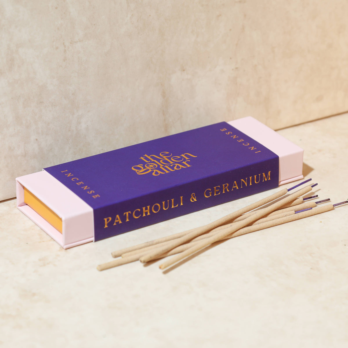 Patchouli and Geranium Incense Sticks