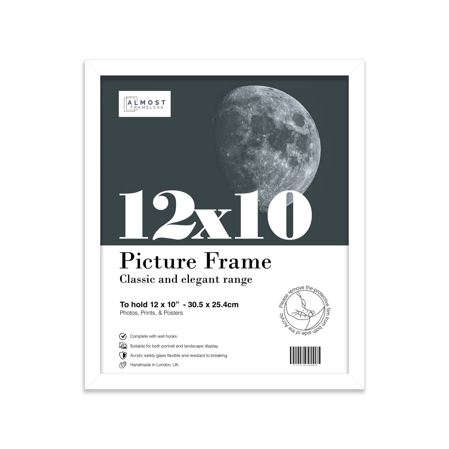 White 12x10 Picture Frame