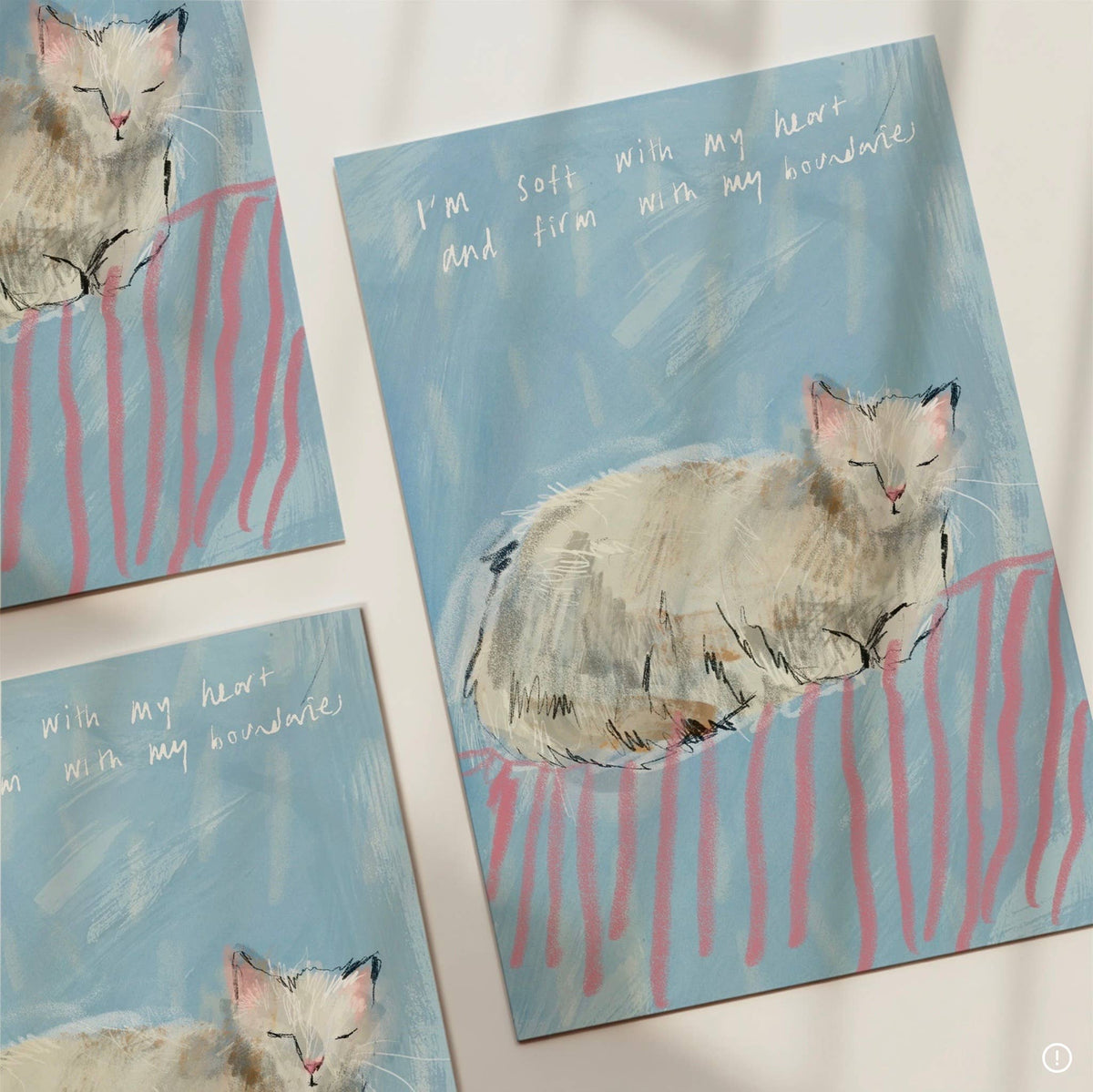 Soft with My Heart A4 Print