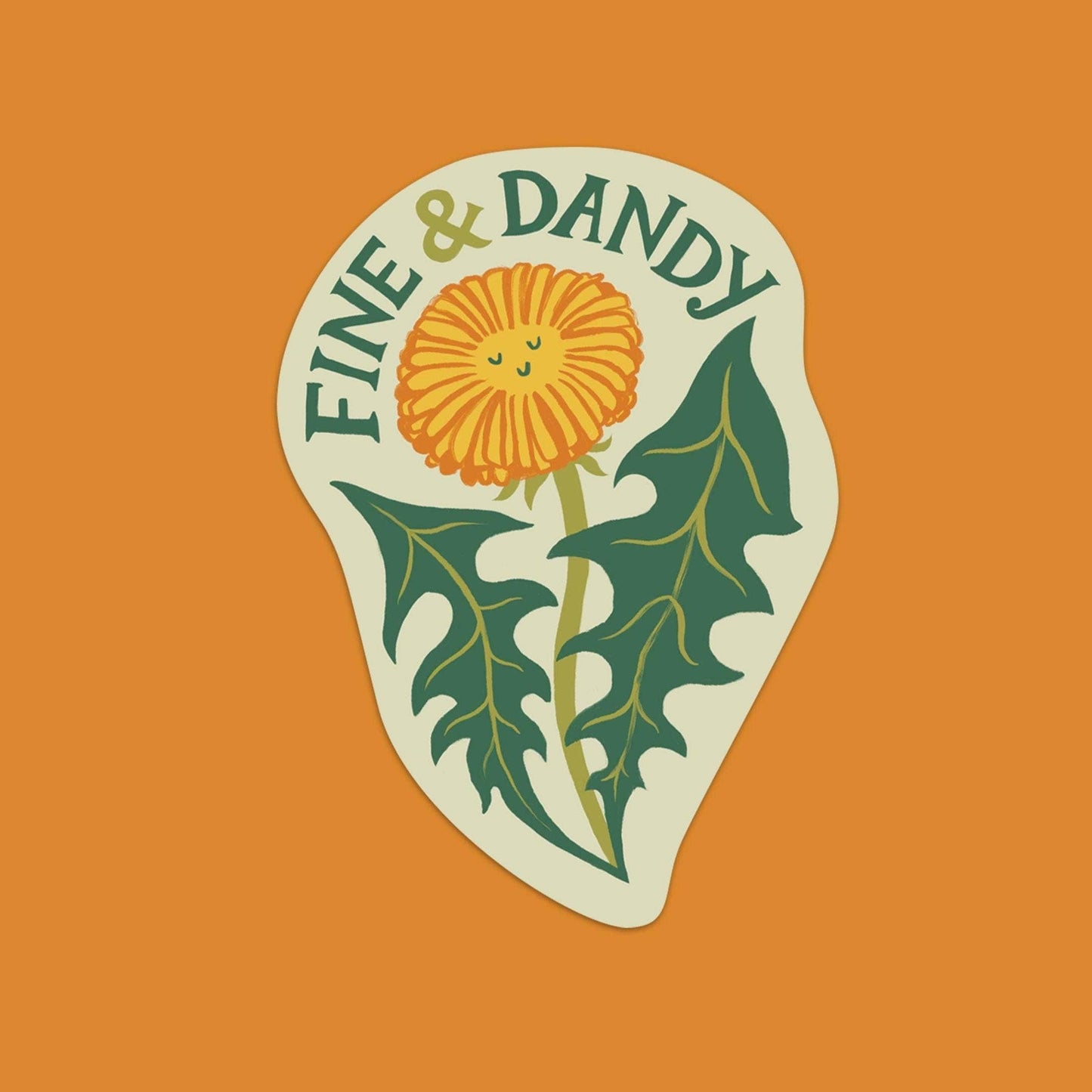 Fine & Dandy Eco-Friendly Sticker