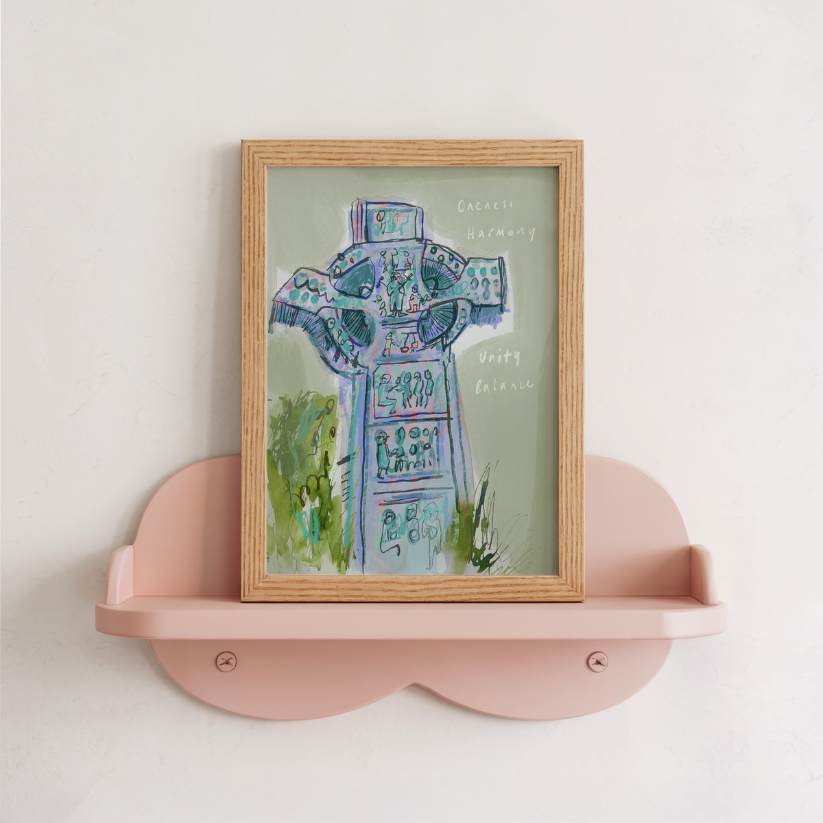 Celtic Cross A4 Print
