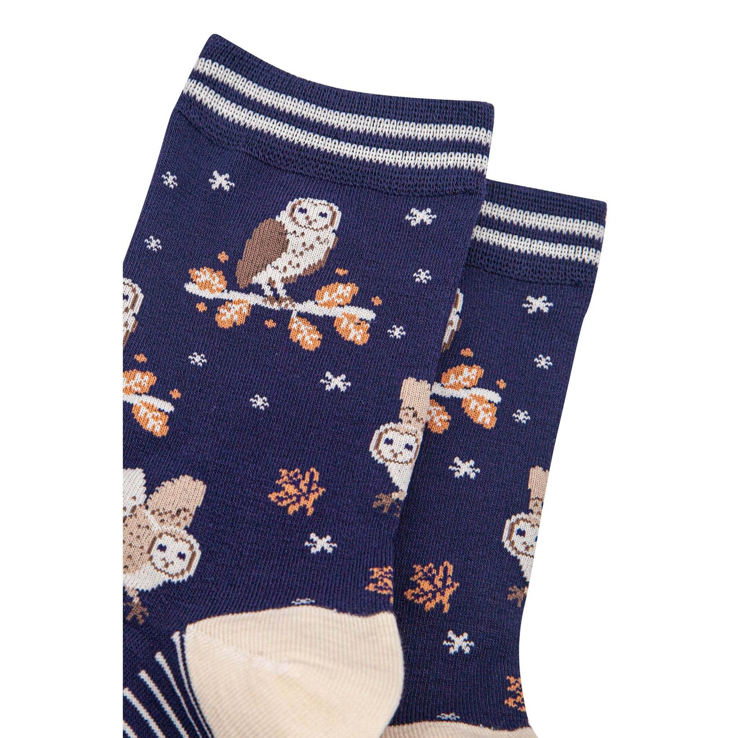 Barn Owls Women's Bamboo Socks