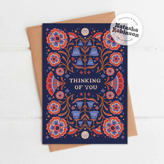 Thinking of You A6 Greetings Card